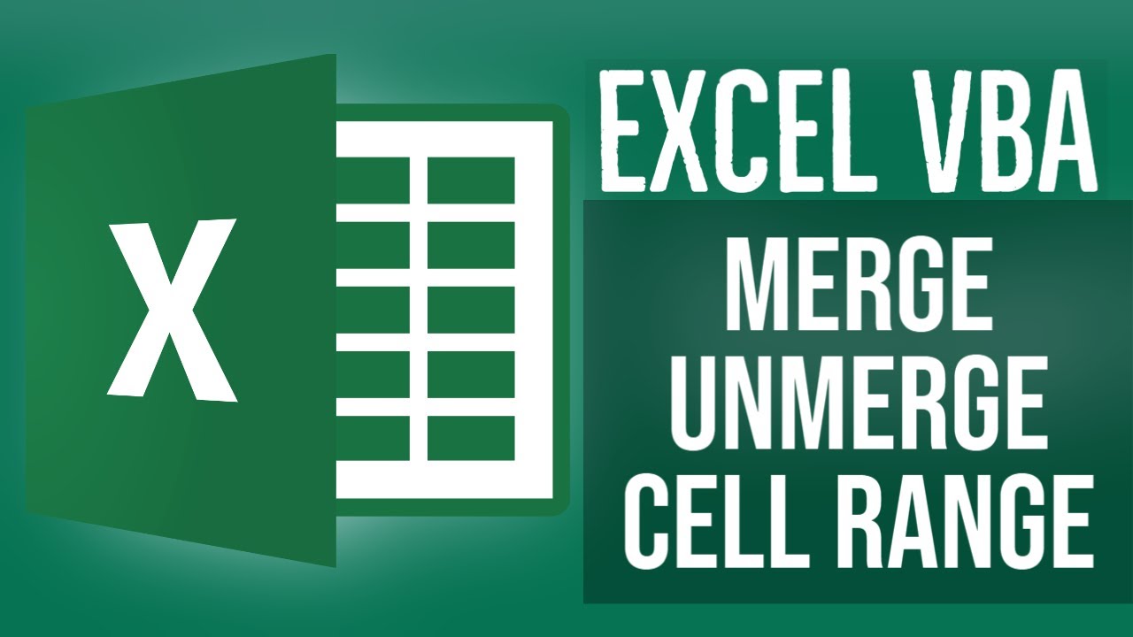 Excel VBA Tutorial for Beginners 13- Merge UnMerge Cell Range in Excel VBA