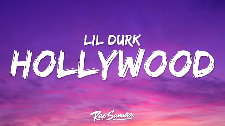 Lil Durk - Went Hollywood For A Year (Lyrics)