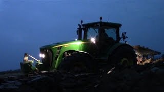 EXTREME CONDITIONS - 8345R - HARD PLOUGHING in Italy 2013 [GoPro]