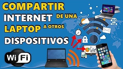 COMPARTIR INTERNET DE UNA LAPTOP A OTROS DISPOSITIVOS SIN PROGRAMAS - 2021