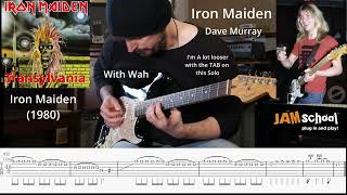 Iron Maiden Transylvania Guitar Solos (With TAB)
