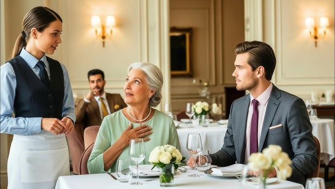 Shy Waitress Signed to the Billionaire's Deaf Mother — His Reaction Left  Everyone in Tears 💔🤟 - YouTube
