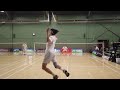 Ryan liu v nathan quach2023 yonex bc senior elite badminton championship