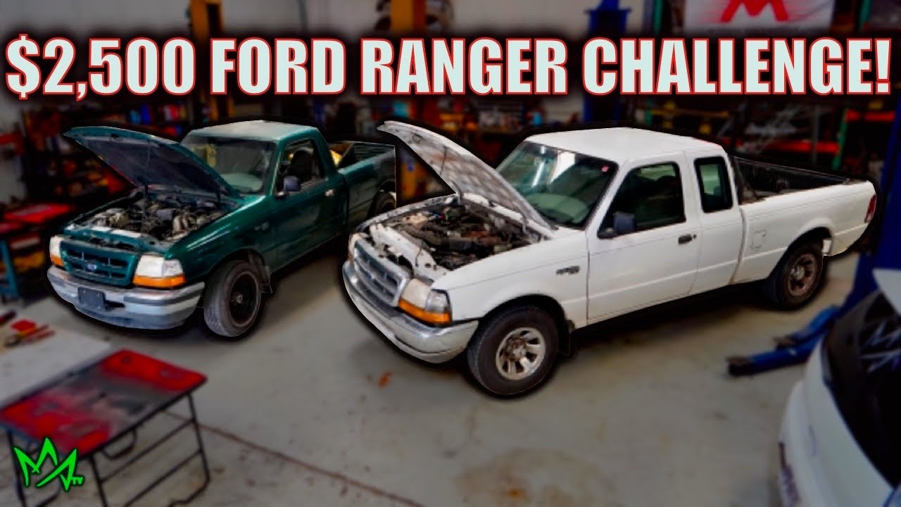 Ford Ranger Challenger $2500 Ford Ranger Challenge! - YouTube