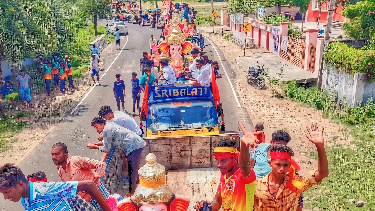 ✨🥳1000கனக்கான விநாயகர் சிலைகள் கடலில் கரைக்கும் பக்தர்கள் at silver beach🎊🌊