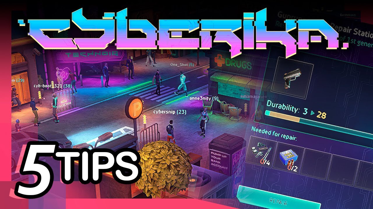 5 Simple Tips to Start Playing Cyberika