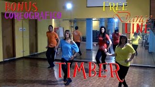 Free Dance Line - BONUS Coreografico - Timber by Pitbull feat. Ke$ha (Balli di Gruppo 2014)