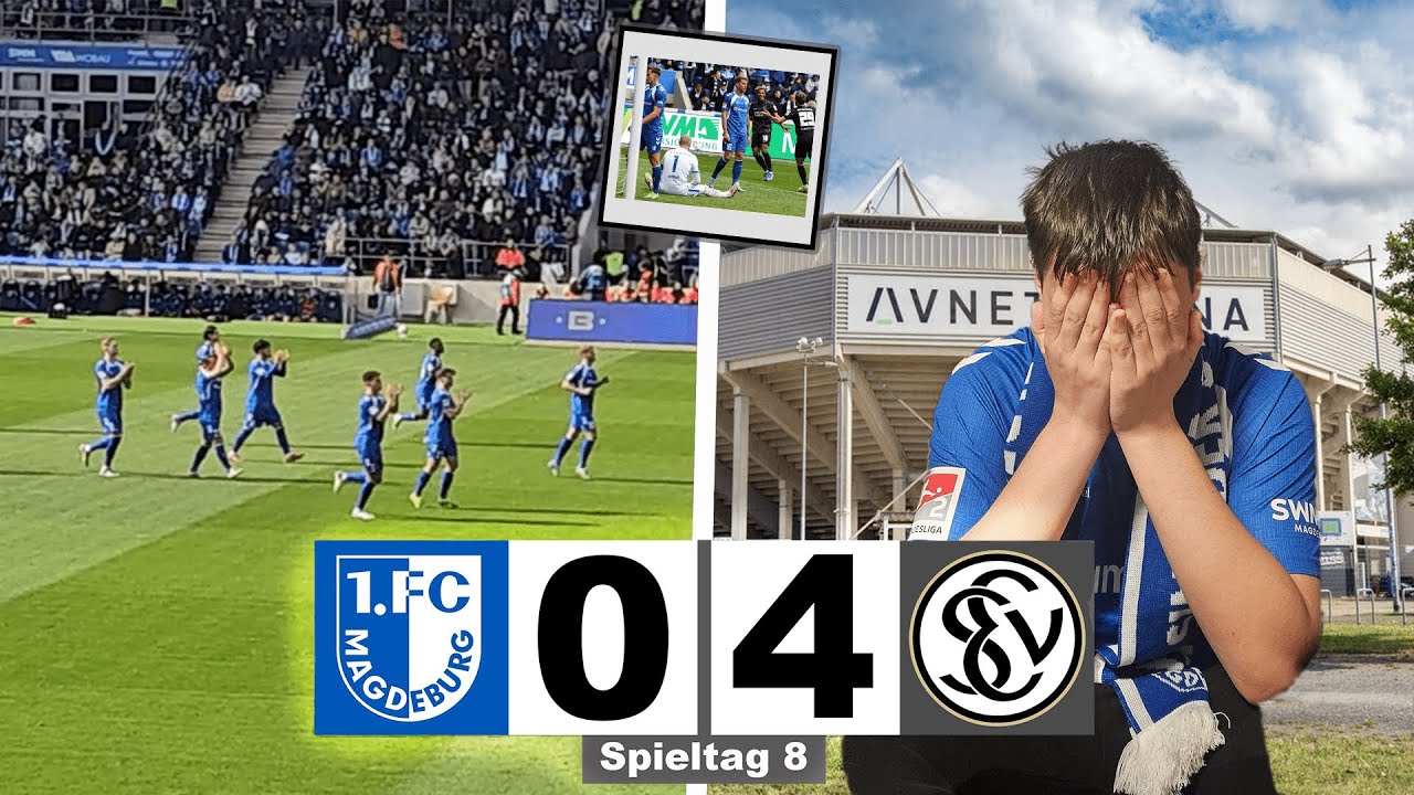 Es kracht und pfeift! Elversberg Top - Magdeburg Flop! 1.FC Magdeburg STADION VLOG vs Elversberg!