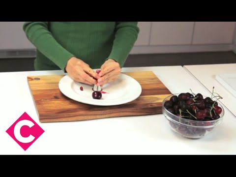 Easiest way to pit cherries