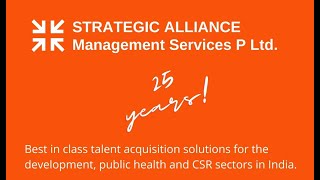 SAMS Webinar on Assessment of Not for Profit Organisations  in India as Great Places to Work