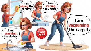 50 Daily Use English Sentences: Cleaning the House | English Speaking Practice (A1-A2) screenshot 3