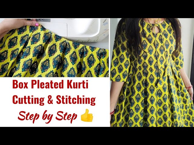 Short kurti cutting & stitching|शॉर्ट कुर्ती/टॉप की कट्टींग और  सिलाई||cutting&stitching step by step - YouTube