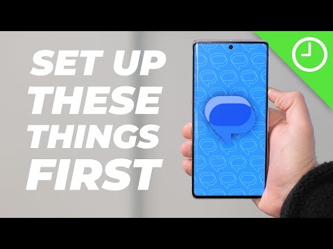 FIRST things you NEED to setup in Google Messages!