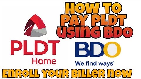 Pay Your Bills Online | How to Pay PLDT using Bdo Mobile Banking