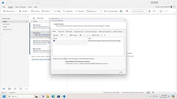 How to Add or Remove An Email Account From Outlook [Tutorial]