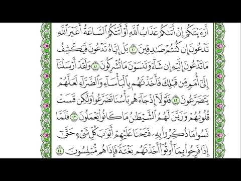 تفسير سورة الأنعام ربع إنما يستجيب الذين يسمعون صلاح الدين الازهري 