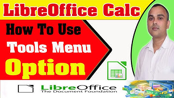 Calc Tools Menu Option Setting {Hindi} | LibreOffice Calc Tools Menu |