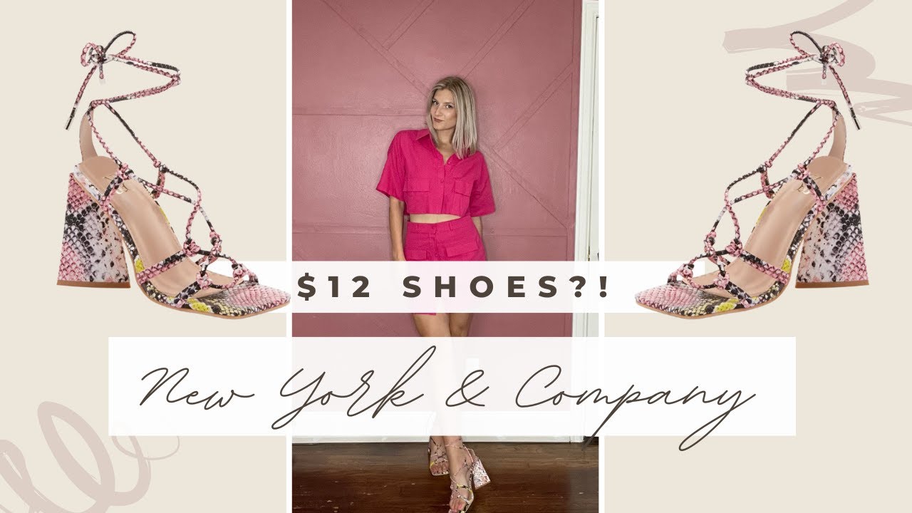$12 Shoes | Affordable Shoe Try-On | New York & Company