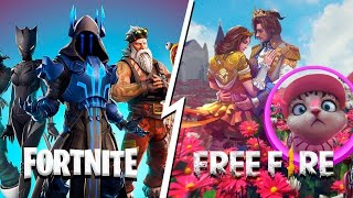 Rap Do Fortnite Vs Free Fire Ft Sidegames Mysterm