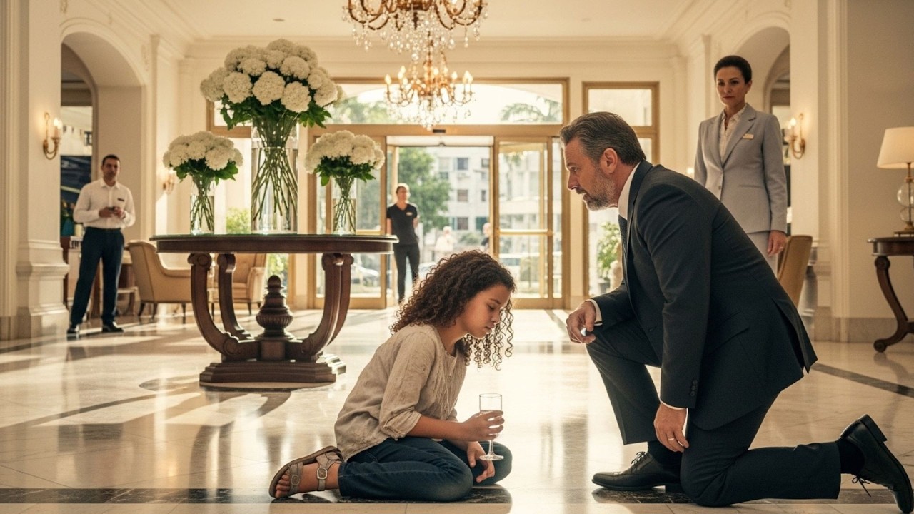 ELA SÓ QUERIA UM COPO DE ÁGUA... MAS O QUE CEO DE HOTEL DE LUXO FEZ CHOCOU!