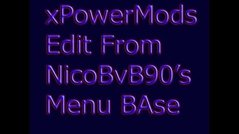 xPowerMods Edit of NicoBvB90
