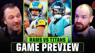 Rams vs Titans FULL Preview + Predictions Rams vs Titans FULL Preview + Predictions