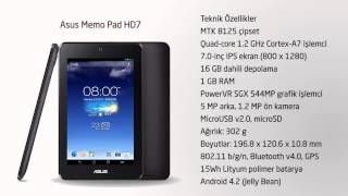 Asus MeMO Pad HD7 İncelemesi