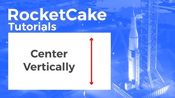How to Center Items Vertically in RocketCake, the Responsive Website Editor