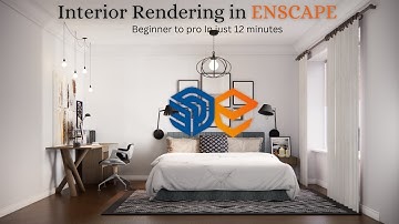 Master Interior Rendering in Enscape | Beginner to Pro in 12 Minutes