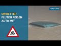 Unwetter mit Hagel und Überflutungen - Reutlingen/Kirchheim (23.06.2021)