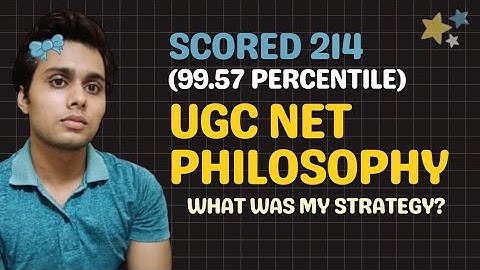 How I Scored 214 Marks (99.57 Percentile) in UGC NET Philosophy | Strategy, Tips & Preparation Guide