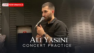 تمرین کنسرت علی یاسینی
