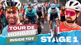 NICKLAS SPRINTS against his childhood heroes CAVENDISH and SAGAN 🦸 | TOUR OF HUNGARY 🇭🇺