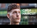 How To Style A Textured Crop Haircut (French Crop Top)