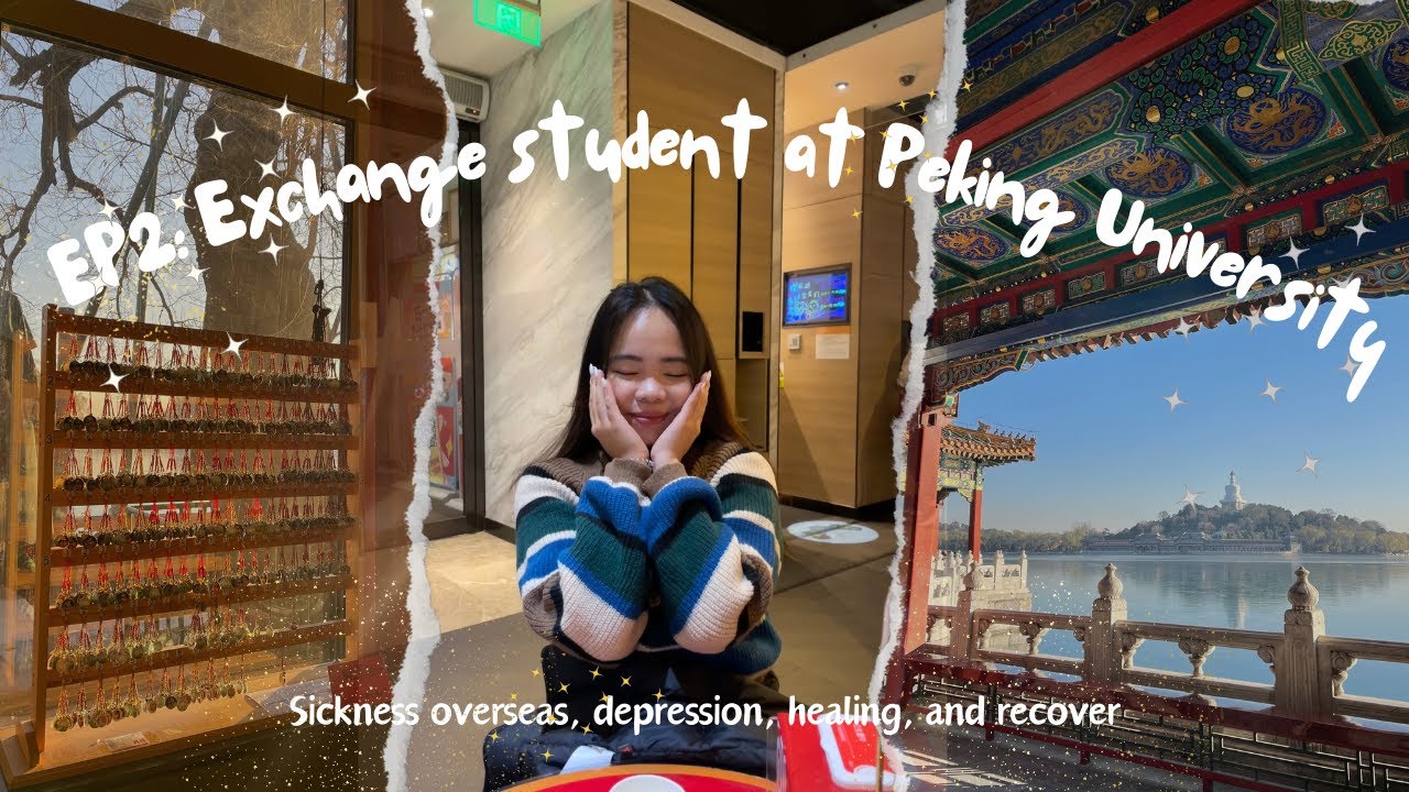 EXCHANGE VLOG EP 2| Peking University, local friends, depression, healing, and recover ⛩️🌸