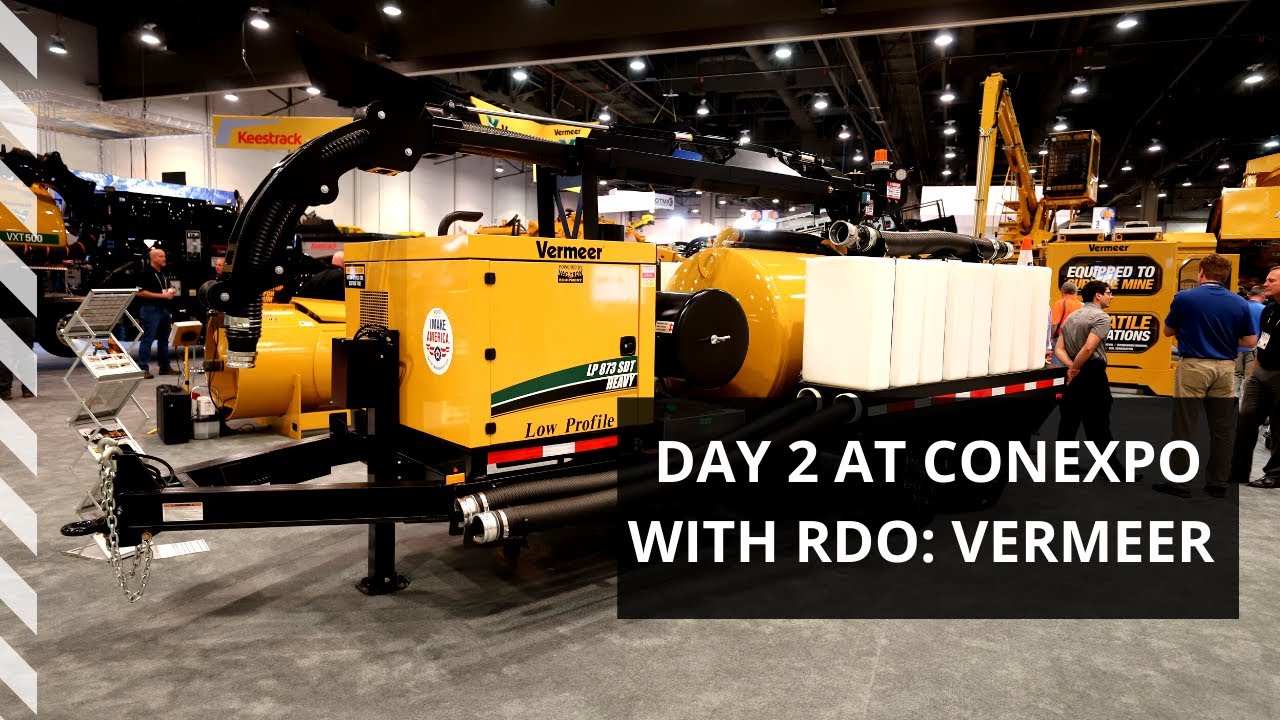 Vermeer Rdo What Happened at CONEXPO: Day 2, Vermeer with RDO - YouTube