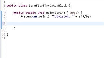 Why use try catch block in programming?