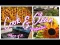 New! Cook and Clean With Me/Cleaning Motivation/Homemaking Motivation/Pregnant Mama of 10!/34 Weeks
