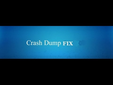 windows 10 crash with grainy blue screeny