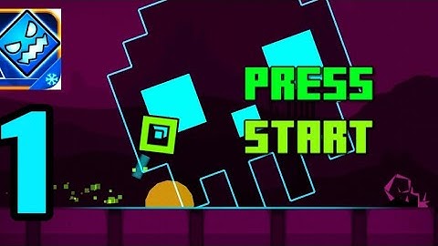Geometry dash sub zero gameplay walkthrough part 1 PRESS START (IOS, ANDROID)