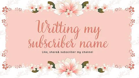 I'm writing my cute subscribers name#creativedeeptijain144#tranding#livesteam#subscriber#name#shorts