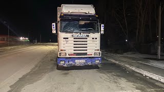 Scania выехала, замена радиатора на Freightliner Century, ремонт тормозов