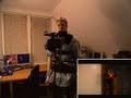 Tiffen steadicam with arm  vest demonstration