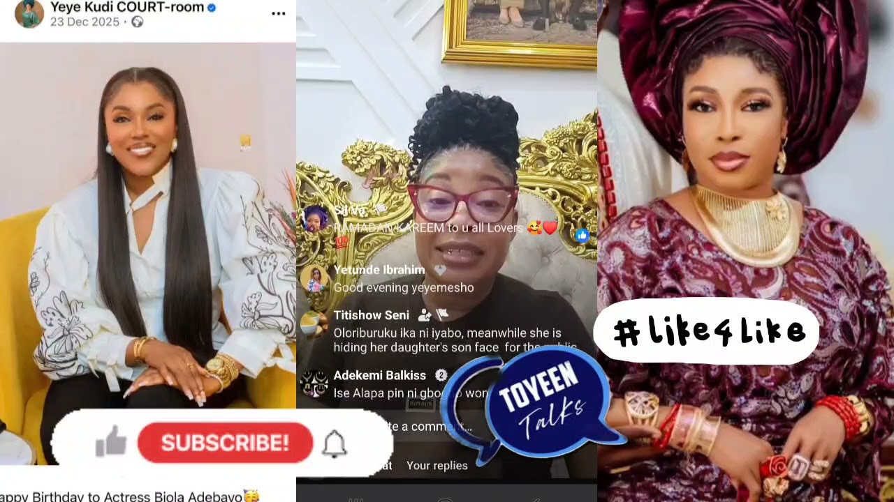 Альхаджа Лиззи Анджорин решила высказать свое мнение по делу актрисы Биолы Адебайо.