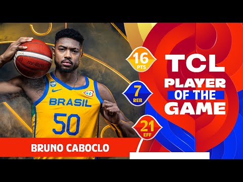 Bruno Caboclo (16 PTS) | TCL Player Of The Game | IRI vs BRA  | FIBA Basketball World Cup 2023