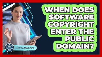 When Does Software Copyright Enter The Public Domain?