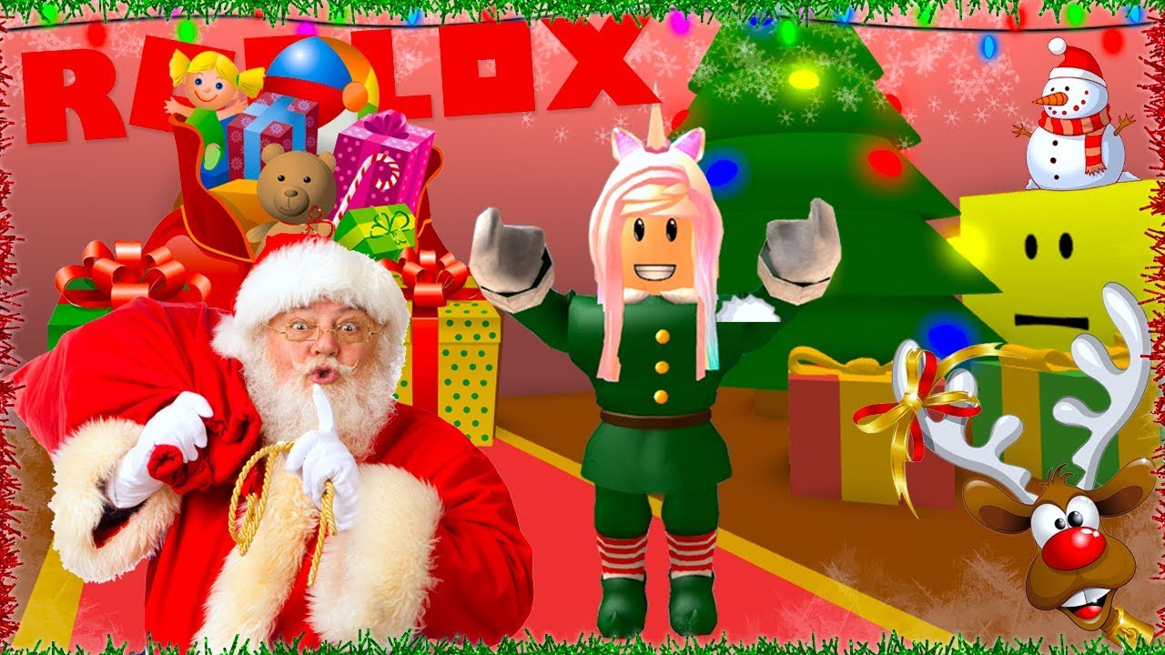 Roblox Escape Santa S Workshop Christmas Adventure Obby Youtube