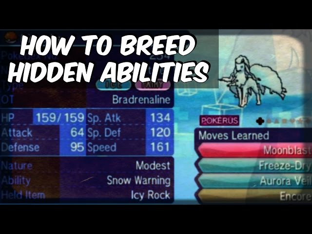 Pokémon Sun and Moon breeding - how to breed 6IV Pokémon and pass on  Abilities, Natures, Egg Moves, and Poké Balls in Ultra Sun and Ultra Moon