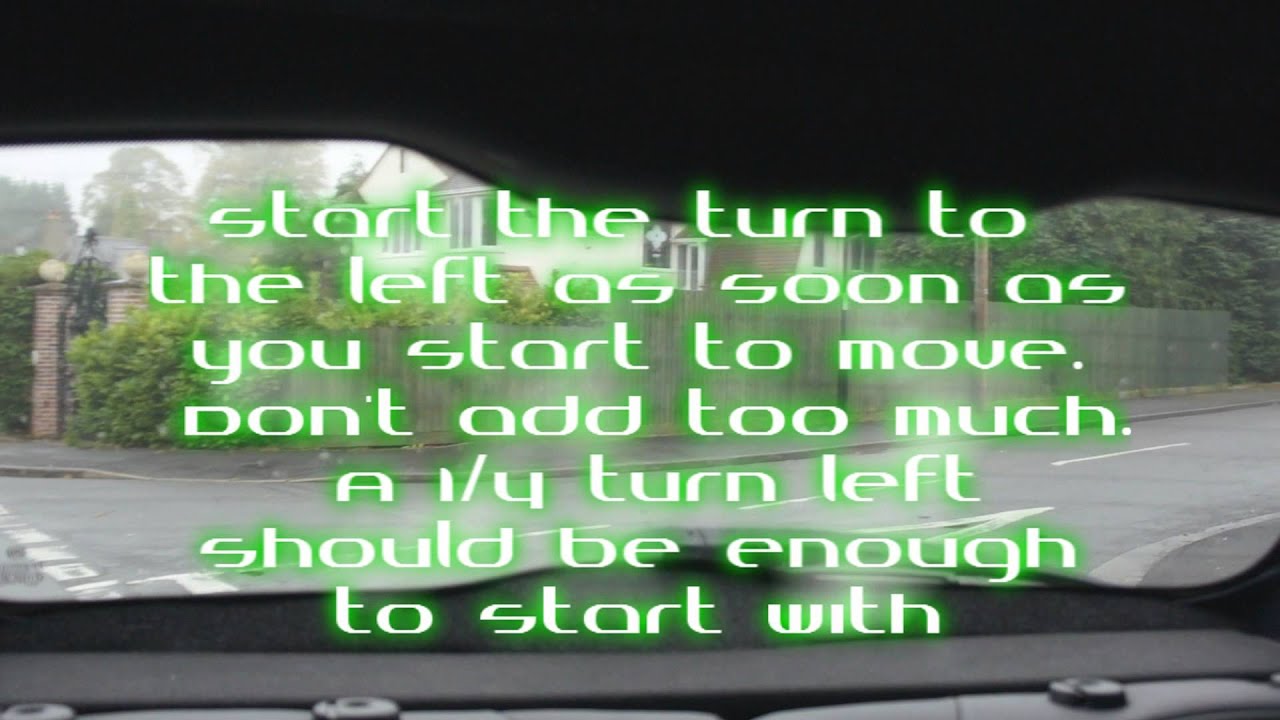 Driving Test Tips Left reverse / Reversing around the corner AClass Driving School YouTube