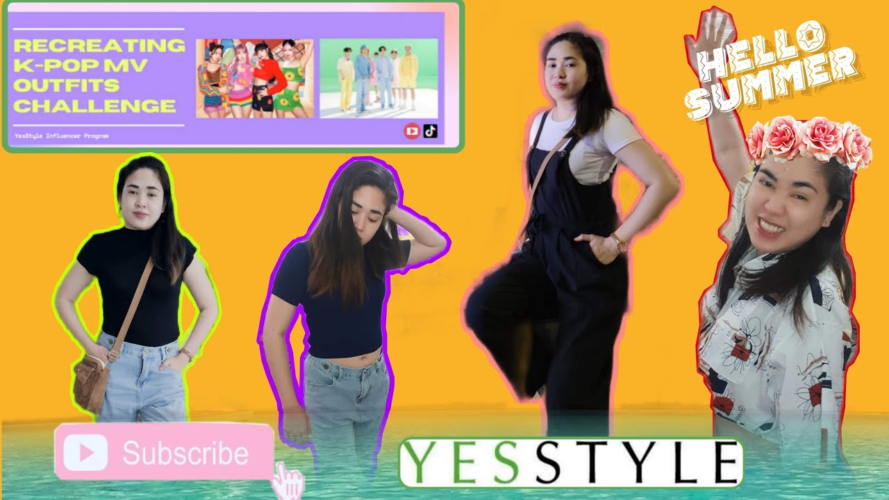 RECREATING K-POP MV OUTFITS CHALLENGE | SUMMER PREPARATION | YESSTYLE ...